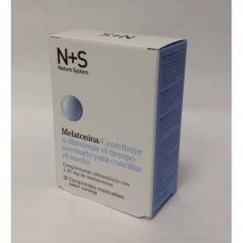 Nature System Melatonina 30 Comprimidos