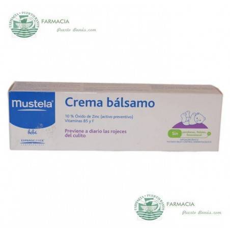Crema Balsámica Vitaminada Bebé Mustela 150 ml