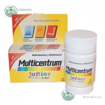 Multivitamínico Multicentrum Niños 30 Comprimidos Masticables