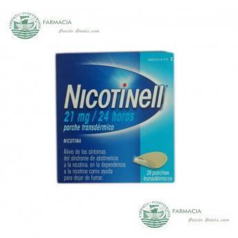 NICOTINELL 21 MG/24 H 28 PARCHES TRANSDERMICOS 52.5 MG 