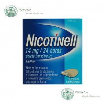 NICOTINELL 14 MG 24 H 28 PARCHES TRANSDERMICOS 35 MG