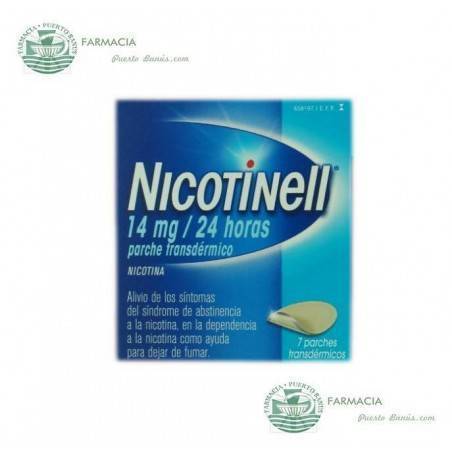NICOTINELL 14 MG 24 H 7 PARCHES TRANSDERMICOS 35 MG