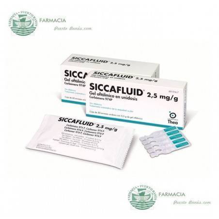 Siccafluid 2,5 Mg Gel Oftalmico 60 Monodosis