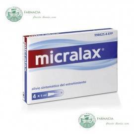 Micralax Emulsión Rectal 4 Microenemas 5 Ml