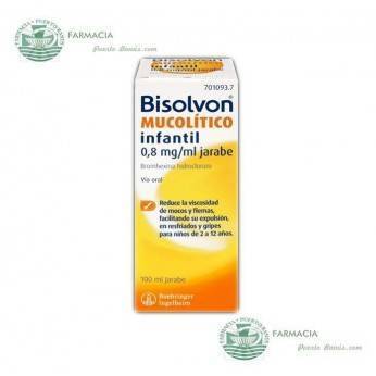 Bisolvon Mucolitico Infantil 0.8 mg Jarabe 200 ml