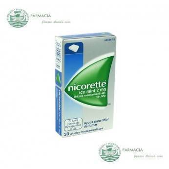 Nicorette Ice Mint 2 mg 30 Chicles
