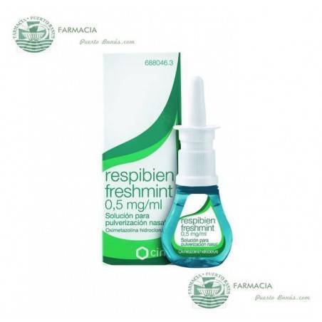 Respibien Freshmint 0.5 mg Nebulizador Nasal 15 Ml