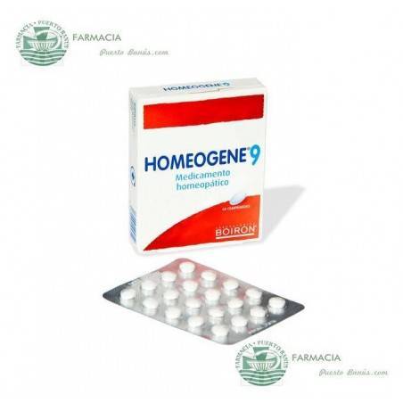Homeogene  Boiron 9 60 Comprimidos 