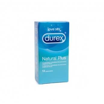 Preservativos Durex Natural Plus ExtraLubricados 12 Ud