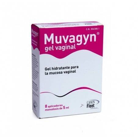 Muvagyn Gel Vaginal Hidratante 5 ml  8 Tubos