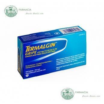 Termalgin Gripe 650 mg 10 Sobres