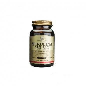 Solgar Spirulina 750 Mg 100 Comprimidos