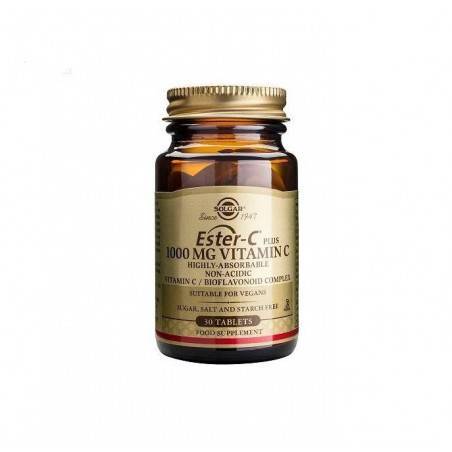 Solgar Ester C Plus 1000 mg Vitamina C 30 Comprimidos