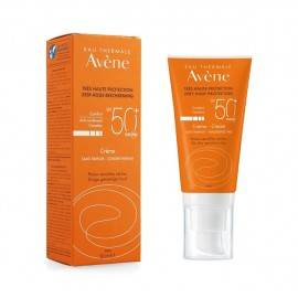 Crema Solar Avene Spf +50 Sin Perfume 50 Ml