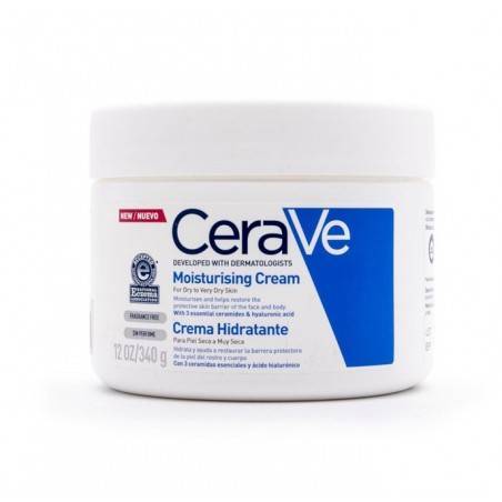Cerave Crema Hidratante pieles secas 340 gr