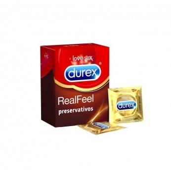 Preservativos Durex Real Feel Sin Latex 12 Ud