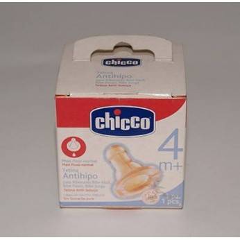 Tetina Physiological  Caucho Flujo Normal 4M+ Chicco 1 Ud