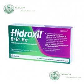 Hidroxil B1 B6 B12 30 Comprimidos