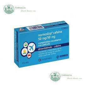Normostop Cafeina 50 50 mg 4 Comprimidos