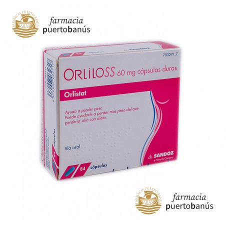 ORLILOSS 60 mg 84 CAPSULAS