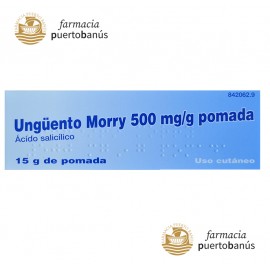 UNGUENTO MORRY 500 mg 1 TUBO 15 g