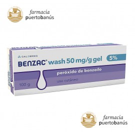 Benzac Wash 50 mg Gel cutaneo 100 gr