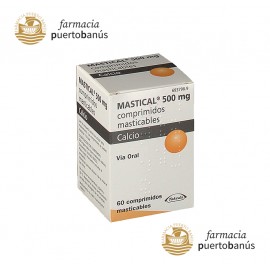 Mastical 60 Comprimidos Masticables