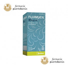Fluimucil 40 mg Solucion Oral 200 ml