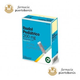 Ibudol Pediátrico 200 mg 20 Sobres