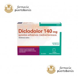 Diclodolor 140 mg 5 Apósitos
