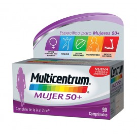 Multivitamínico Multicentrum Mujer+50 90 Comprimidos