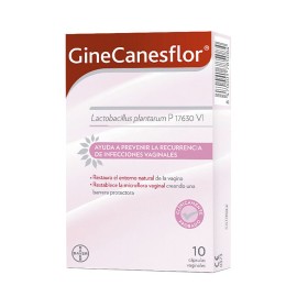 Ginecanesflor 10 Capsulas Vaginales