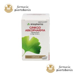 Ginkgo Arkopharma 180 mg 100 Cápsulas