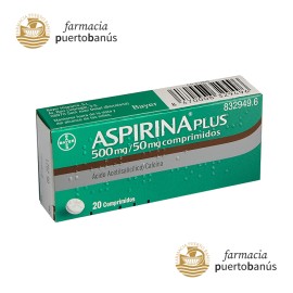 Aspirina Plus 20 Comprimidos