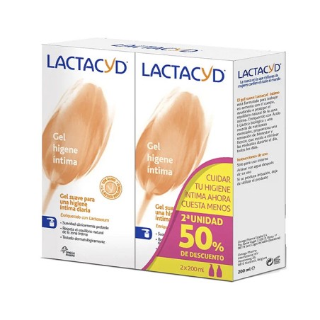 Duplo Lactacyd Íntimo 2 x 200 ml
