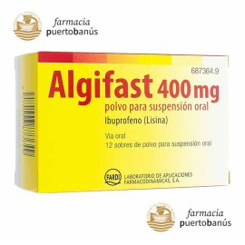 Algifast 400 mg 12 Sobres