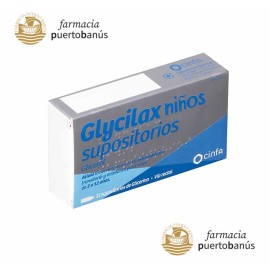 Glycilax 15 Supositorios Infantiles