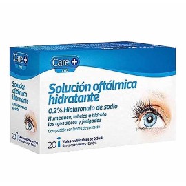 Care + Solución Oftalmica 2% Acido Hialurónico 20 monodosis