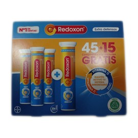 Redoxon Extra Defensas Naranja 45 + 15 comprimidos Eferv