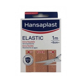 Apósitos Elastic Anti Bacteriano Hansaplast  1m x 6cm