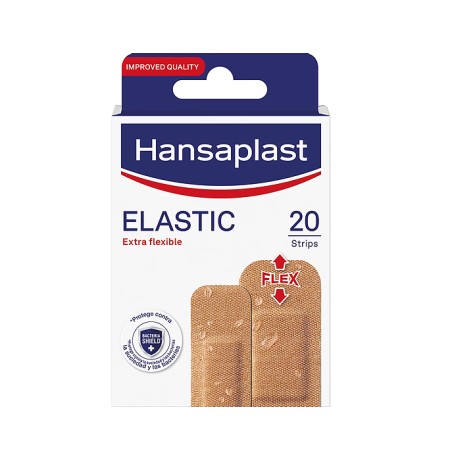 Apósitos Elastic Anti Bacteriano Hansaplast  20 Ud
