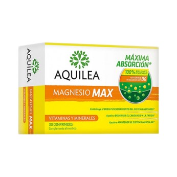 Magnesio Max Aquilea 30 Comprimidos