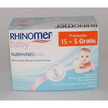 Narhinel Confort Baby Recambios Blandos 15 + 5 Ud